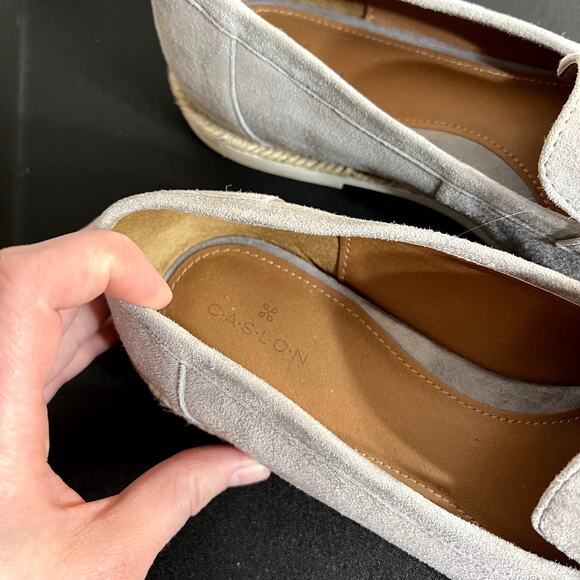 Caslon Gray Suede Loafers LAST CALL - Picture 2 of 6